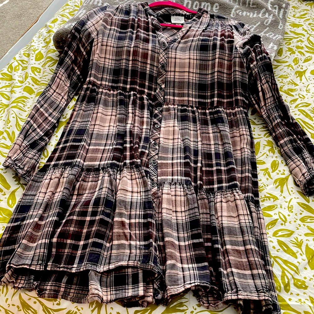 Plaid dress